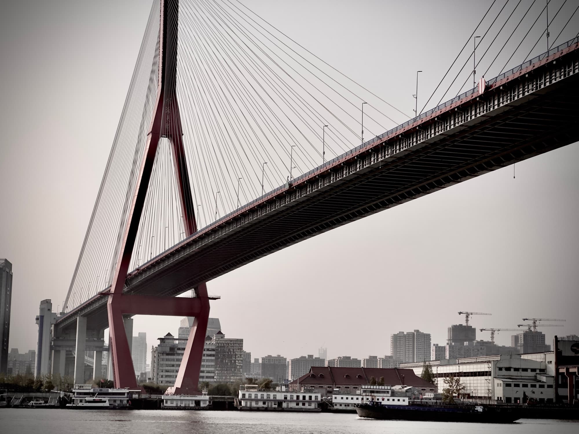 Bridge over the Huangpu, Shanghai